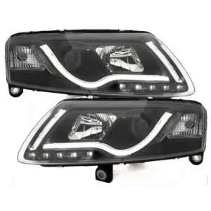 image-61-D-LITE fényszóró AUDI A6 4F 04-07 helyzetjelzővel fekete - SWA13SLGXB