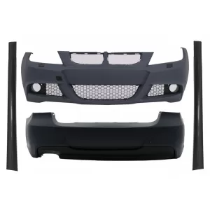 image-19-Bodykit für BMW 3er E90 05-08 Stoßstange Seitenschweller M-Technik Design