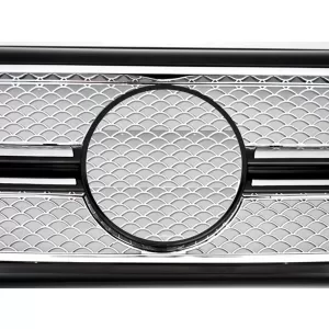 Grila Centrala compatibil cu Mercedes G-Class W463 (1990-2014) G65 Design Chrome Edition-image-6003914