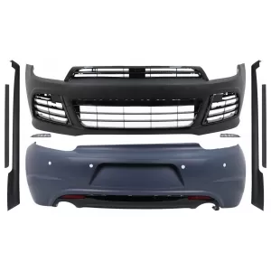 image-24-Bodykit für VW Scirocco Mk3 III 08–14 LED DRL Stoßstange Luftverteiler