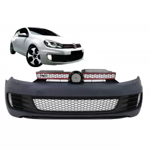 Front Bumper suitable for VW Golf VI 6 Hatchback Coupe (2008-2013) GTI Look