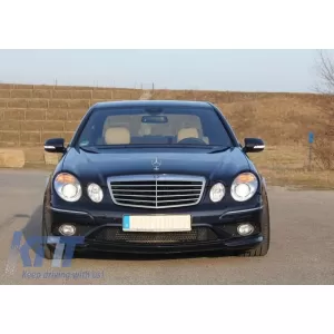 Front Grille suitable for Mercedes E-Class W211 (2006-2009) Facelift Design