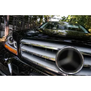 Scheinwerfer LED DRL für Mercedes W204 S204 C-Klasse Facelift 11-14 Schwarz-image-6086405
