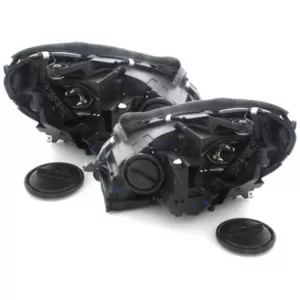 Scheinwerfer LED DRL für Mercedes W204 S204 C-Klasse Facelift 11-14 Schwarz-image-65764