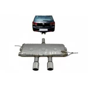 Sistem de evacuare compatibil cu VW Golf 5 R32 (2003-2007) Golf 6 R20 (2008-2013)-image-6054198