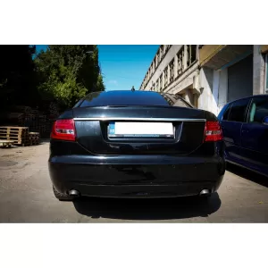 LED Light Bar Задни светлини подходящи за AUDI A6 Лимузина 04-08 Червен/кристал-image-6033294
