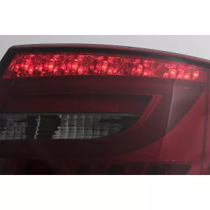 Feux LED pour Audi A6 C6 4F Limousine 04.2004-2008 Rouge Fumée 7PIN-image-6089398