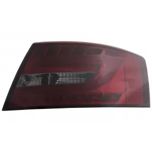 Feux LED pour Audi A6 C6 4F Limousine 04.2004-2008 Rouge Fumée 7PIN-image-6089399