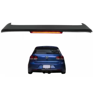 Roof Spoiler with LED Brake Light suitable for VW Golf VI (2008-up) R20 Design