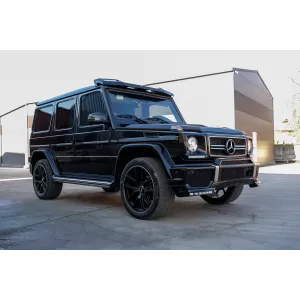 Front Bumper Spoiler LED DRL Extension suitable for Mercedes G-Class W463 (1989-2017)