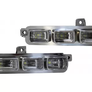 Front Bumper Spoiler LED DRL Extension suitable for Mercedes G-Class W463 (1989-2017)