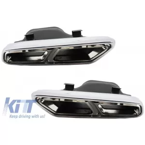 Ornamente tobe compatibil cu sistemul de evacuare Mercedes S-Class W222 E-Class W212 S212 Facelift CLS W218 SL-Class R231 E63 S65 SL65 Design-image-6005971