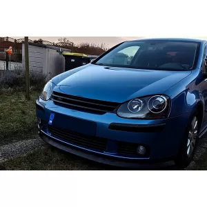 Fari Xenon Look per VW Golf 5 V Mk5 03-07 Jetta 05-10 GTI R32 Nero Edition-image-6127771