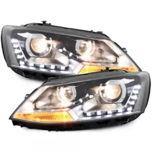 image-7-VW Jetta 6 11-13 LED DRL fényszóró fekete