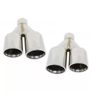 image-24-Hangtompított kipufogóvég Quad BMW 3-as E46 E90 F30 BMW 5-ös E60 F10 E92/E93 M3 M5 M-Power