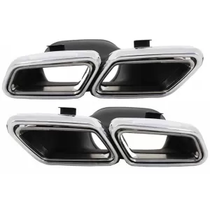 image-46-Nastavci prigušivača prikladni za MERCEDES Benz S-klase W222 E-klase W212 S212 Facelift CLS W218 SL-klase R231 E63 S63 SL65 A-Design