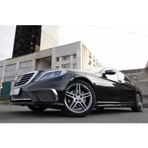 Pachet Exterior cu Ornamente Evacuare Crom compatibil cu Mercedes W222 S-Class (2013-07.2017) S65 Design-image-6060136