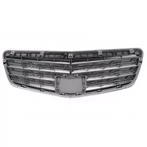 Front Grille suitable for Mercedes S-Class W221 Facelift (2010-2013) S63 S65 Design Piano Black