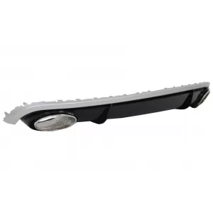 Difuzor Bara Spate si Ornamente Evacuare compatibil cu Audi A7 4G (2010-2014) RS7 Design-image-6020837