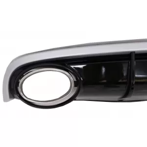 Difuzor Bara Spate si Ornamente Evacuare compatibil cu Audi A7 4G (2010-2014) RS7 Design-image-6020838