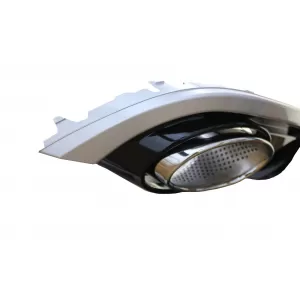 Difuzor Bara Spate si Ornamente Evacuare compatibil cu Audi A7 4G (2010-2014) RS7 Design-image-6020842