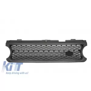 image-10-Középső rács Land Rover Range Rover Vogue III (L322) (2006-2009) ezüst Autobiography Supercharged kiadás