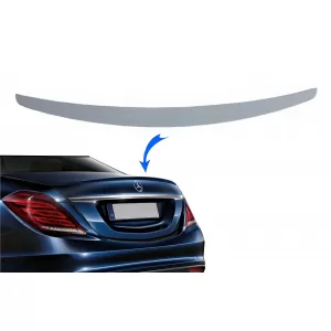 Trunk Spoiler suitable for Mercedes S-Class W222 (2014-up) Sport Rear Lip