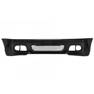 Ansamblu Bara Fata compatibil cu BMW Seria 3 E46 Sedan Touring (2001-2004) M-Tech Look si Grile Centrale Negru Lucios M Design-image-6010843