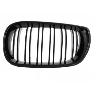 Ansamblu Bara Fata compatibil cu BMW Seria 3 E46 Sedan Touring (2001-2004) M-Tech Look si Grile Centrale Negru Lucios M Design-image-6010847