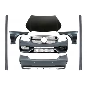 image-36-Body Kit per Mercedes E W212 Facelift 13-16 Paraurti Minigonne E63 Look