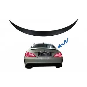 image-73-Spojler poklopca prtljažnika prikladan za Mercedes CLA C117 W117 (2013-2018) 4 vrata Kupe