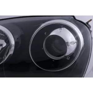 Phares xénon RHD pour VW Golf 5 V Mk5 03-07 Jetta 05-10 GTI R32 Noir Edition--image-6067124