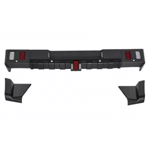 image-61-Heckstoßstange für Mercedes G-Klasse W463 1989-2018 G63 G65 Look Diffusor LED-Leuchten