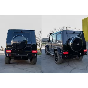 Rear Bumper suitable for Mercedes G-Class W463 (1989-2018) G63 G65 Design