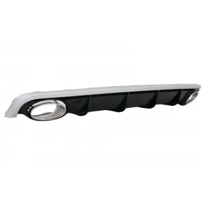 Diffuseur arrière pour Audi A6 C7 4G Limousine Avant 2010-2014 Épuiser Conseils RS6 Look-image-6019228