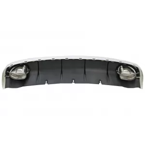 Diffuseur arrière pour Audi A6 C7 4G Limousine Avant 2010-2014 Épuiser Conseils RS6 Look-image-6019229