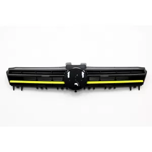 image-72-Mittelgitter für VW Golf 7 VII 2012-2017 R400 Look Gelbe Einfügungen