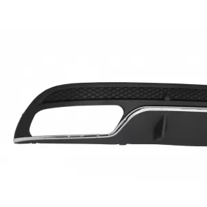 Bodykit für Mercedes C-Klasse W205 S205 Diffusor C63 Design Stoßstange Stoßfänger Endrohre-image-5991182