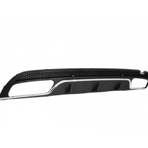 Bodykit für Mercedes C-Klasse W205 S205 Diffusor C63 Design Stoßstange Stoßfänger Endrohre-image-5991183