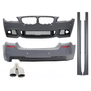 image-55-Komplett Body Kit BMW F10 5 (2011-től) modellekhez, M-Technik Dizájn, M-Power kipufogóvégekkel