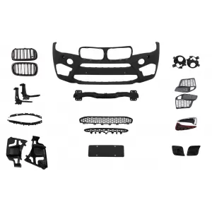 Bodykit für BMW X5 F15 2013-2018 X5M Look M-Paket Gitter Endrohre Radkästen-image-6065383