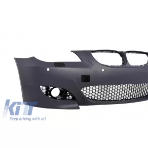 Frontstoßstange  für BMW 5er E60 E61 03-07 Unterer Kühlergrill M5 Design PDC 24mm-image-5992284