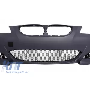 Frontstoßstange  für BMW 5er E60 E61 03-07 Unterer Kühlergrill M5 Design PDC 24mm-image-5992286