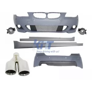 image-61-Body Kit BMW 5 E60 (2003-2010) modellekhez, M-Technik Dizájn, M-Power kipufogóvégekkel