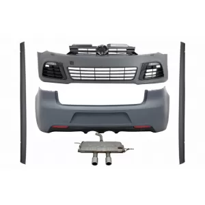 image-27-Kompletan Body Kit prikladan za VW Golf VI 6 R20 Look (2008-2013) s kompletnim sklopom ispušnog sustava R20