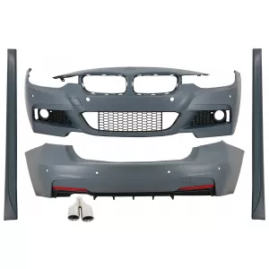 image-70-Komplett Body Kit BMW F30 (2011-) modellekhez, M-Technik Dizájn, M-Power kipufogóvégekkel