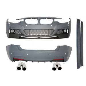 image-1-Komplett külső Body Kit BMW F30 (2011-) modellekhez, M-Performance dizájn, ACS dizájn kipufogóvégekkel