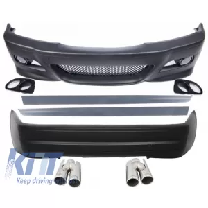 image-3-Komplett Body Kit BMW 3 E46 (98-05) 4 ajtós limuzin modellekhez, M3 CSL Dizájn, ACS-Dizájn kipufogóvégekkel