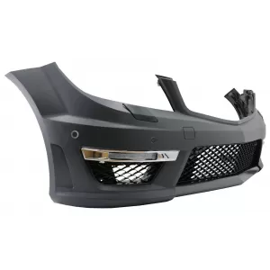 Stoßstange für Mercedes C W204 2012-2014 C63 Facelift-Look Scheinwerfer LED DRL-image-5998017