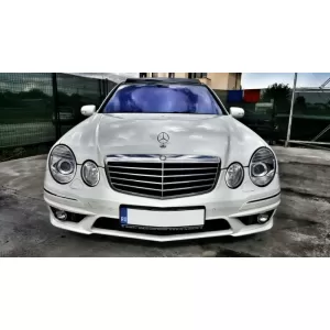 Stoßstange für Mercedes W211 E-Klasse 02-09 Facelift Frontgrill Nebelscheinwerfer-image-6083496